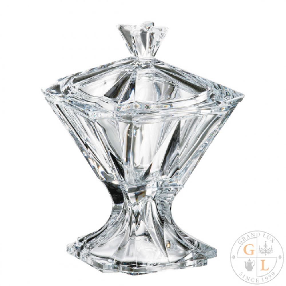 Crystalite Bohemia Metropolitan Конфетница с крышкой 26 см Crystalite Bohemia Metropolitan Конфетница с крышкой 26 см