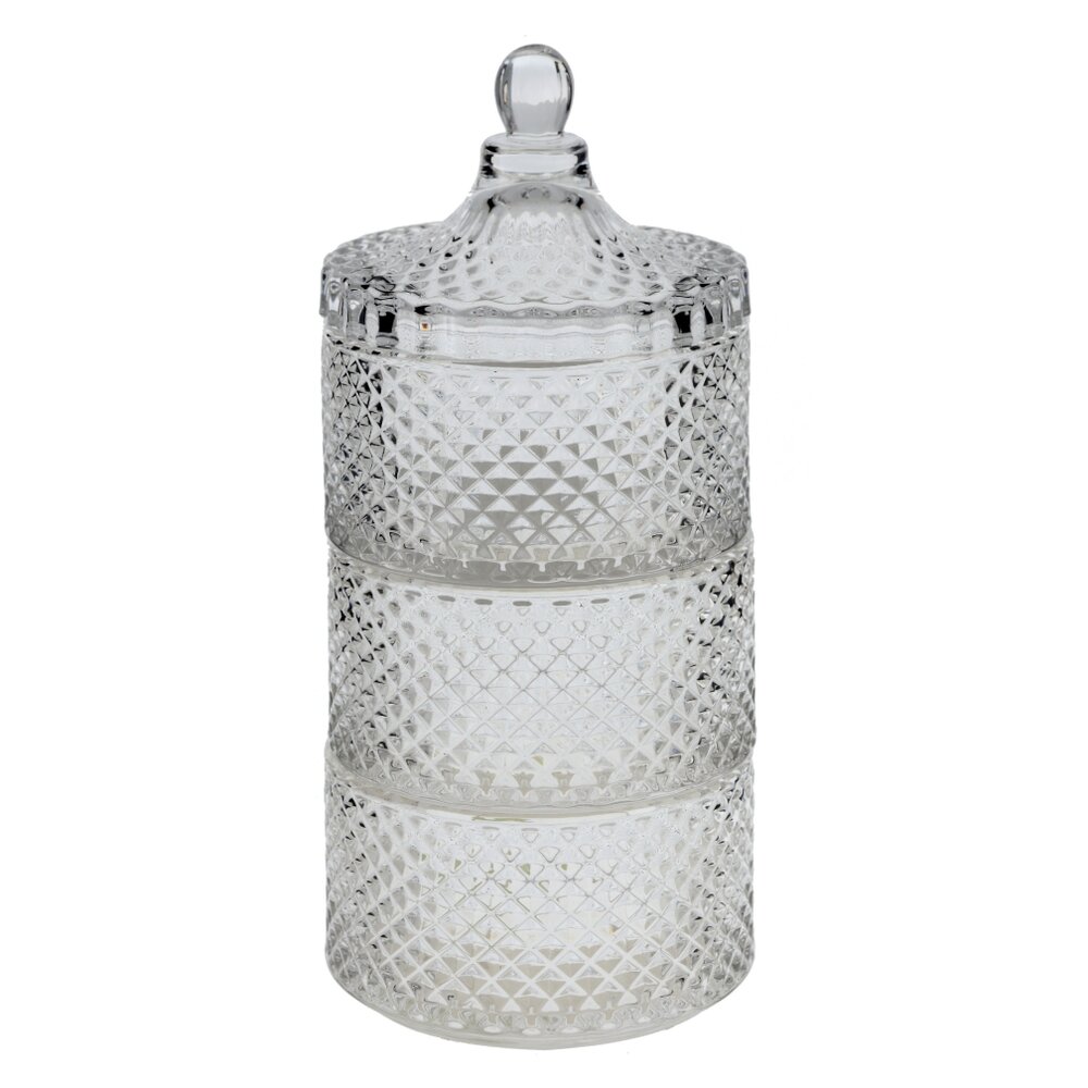 Конфетница, 1000 мл, L10 W10 H24,5 см Конфетница, 1000 мл, L10 W10 H24,5 см