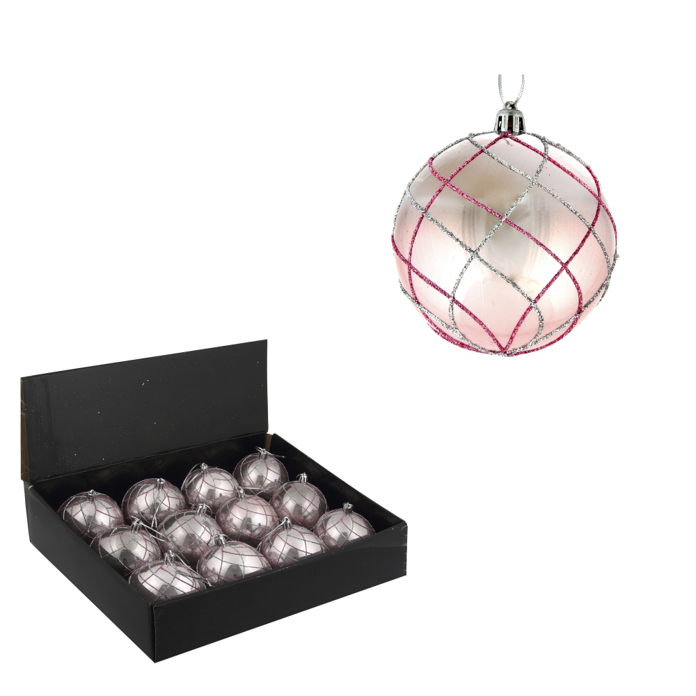 Набор из 12шт Украшение новогоднее Шар Набор из 12шт Украшение новогоднее Шар
