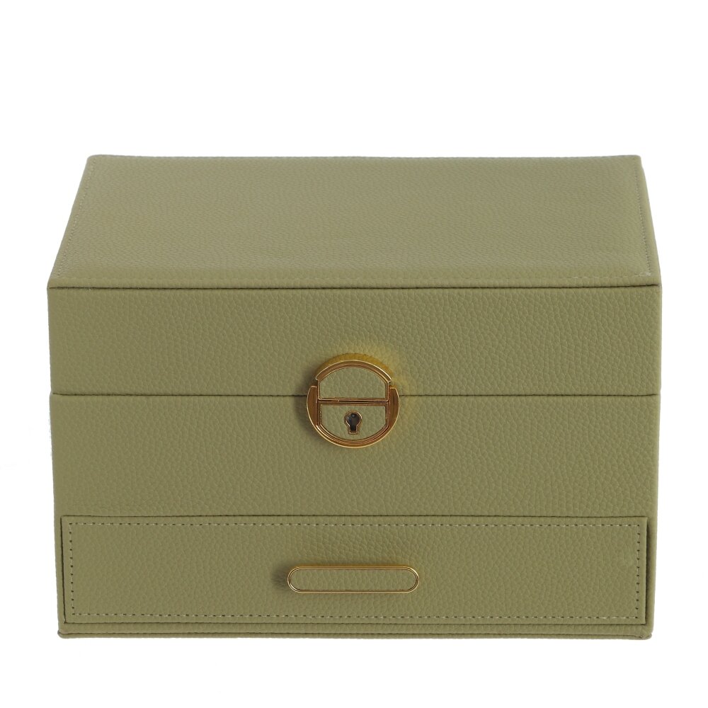 Шкатулка для украшений, L22,5 W16 H14,5 см Шкатулка для украшений, L22,5 W16 H14,5 см