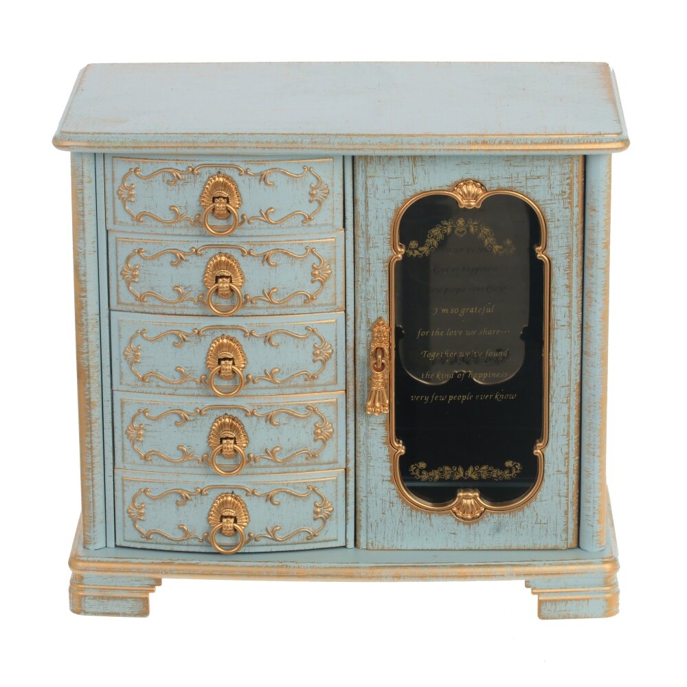 Шкатулка для украшений (музык.), L21 W11,5 H19 см Шкатулка для украшений (музык.), L21 W11,5 H19 см