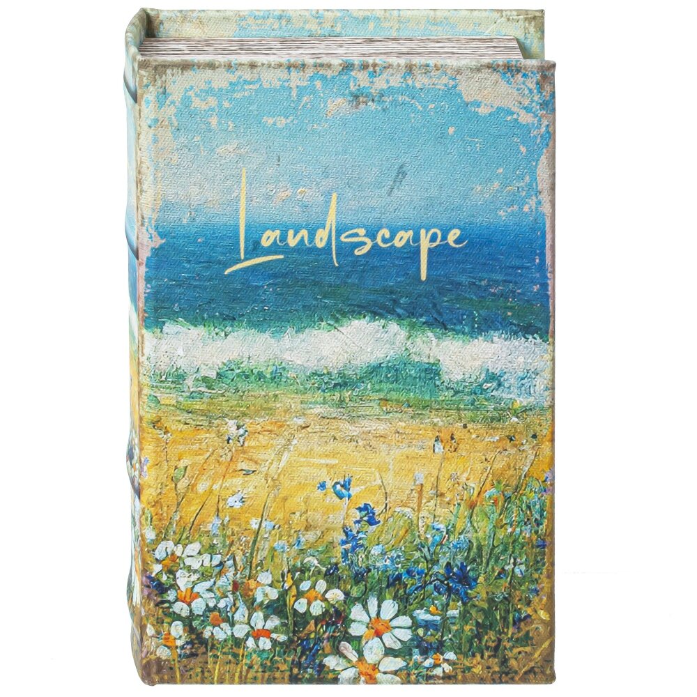 Шкатулка-книга, L10,5 W4,5 H17 см Шкатулка-книга, L10,5 W4,5 H17 см